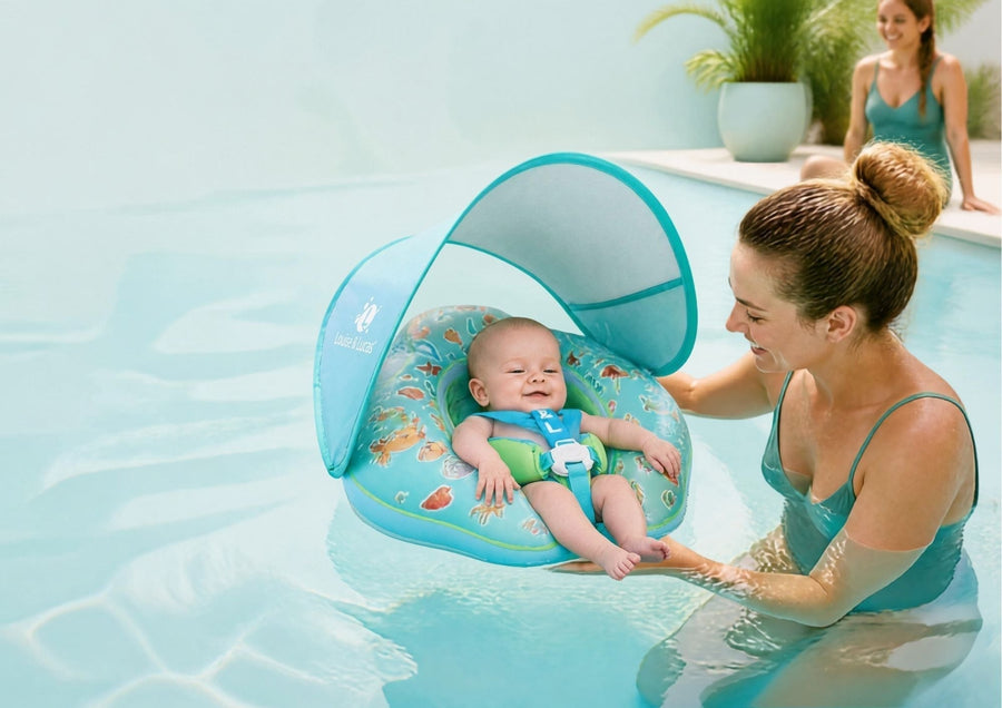 Bébé doit-il tenir sa tête ou savoir s’asseoir pour utiliser une bouée ?